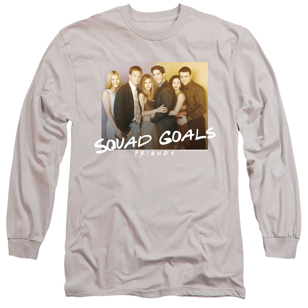 FRIENDS/SQUAD GOALS - L/S ADULT 18/1 - SILVER