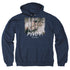 FRIENDS/PIVOT - ADULT PULLOVER HOODIE - NAVY
