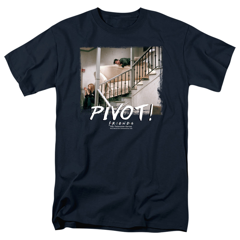 FRIENDS/PIVOT - S/S ADULT 18/1 - NAVY