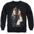 FRIENDS/CLASSY - ADULT CREWNECK SWEATSHIRT - BLACK