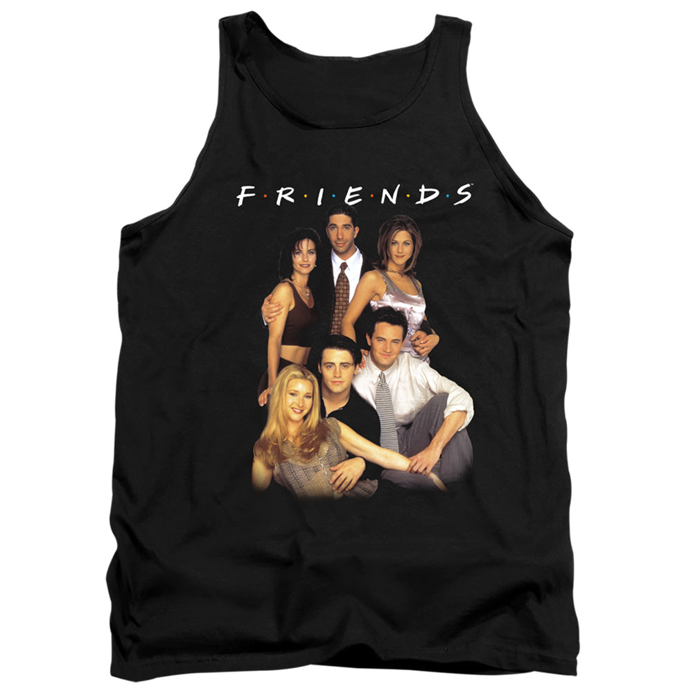 FRIENDS/STAND TOGETHER - ADULT TANK - BLACK