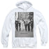 FRIENDS/WALK THE STREETS - ADULT PULLOVER HOODIE - WHITE