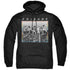 FRIENDS/LUNCH BREAK - ADULT PULLOVER HOODIE - BLACK