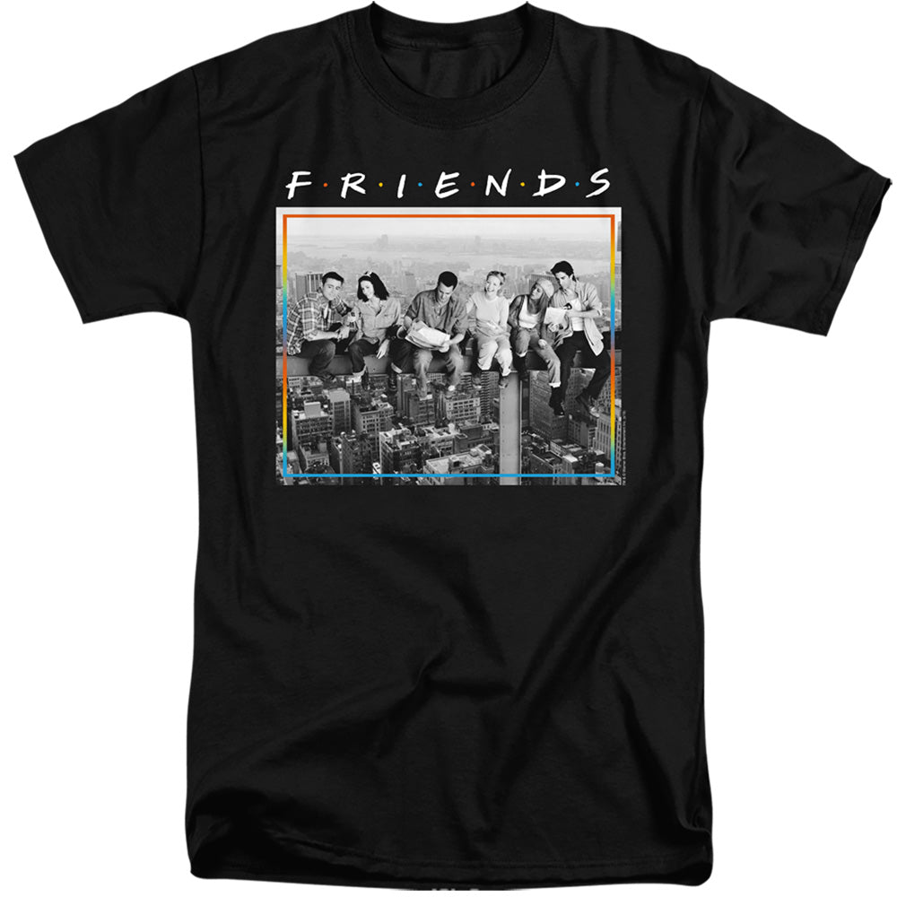 FRIENDS/LUNCH BREAK - S/S ADULT TALL 18/1 - BLACK