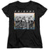 FRIENDS/LUNCH BREAK - S/S WOMENS TEE - BLACK