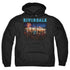 RIVERDALE/UP AT POPS - ADULT PULLOVER HOODIE - BLACK
