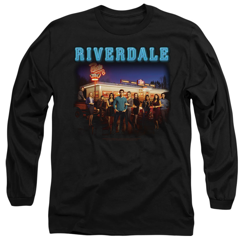 RIVERDALE/UP AT POPS - L/S ADULT 18/1 - BLACK