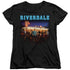 RIVERDALE/UP AT POPS - S/S WOMENS TEE - BLACK