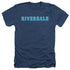 RIVERDALE/RIVERDALE LOGO - ADULT HEATHER - NAVY