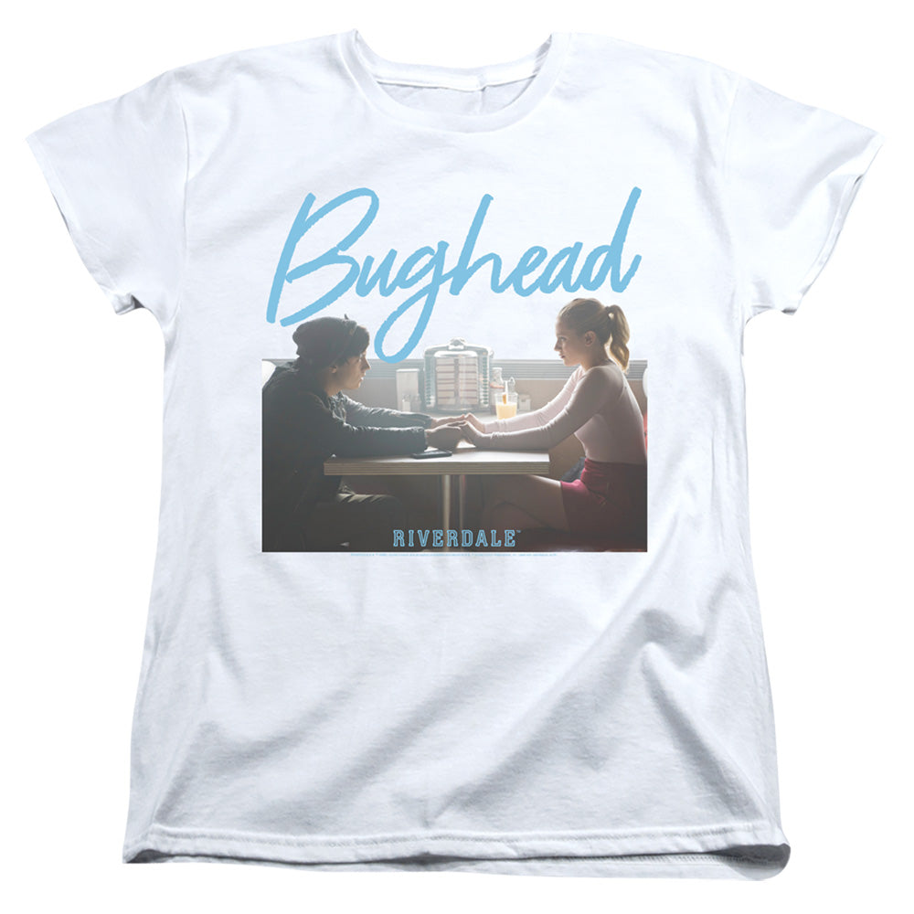 RIVERDALE/BUGHEAD - S/S WOMENS TEE - WHITE