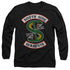 RIVERDALE/SOUTH SIDE SERPENT - L/S ADULT 18/1 - BLACK