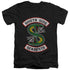 RIVERDALE/SOUTH SIDE SERPENT - S/S ADULT V-NECK 30/1 - BLACK