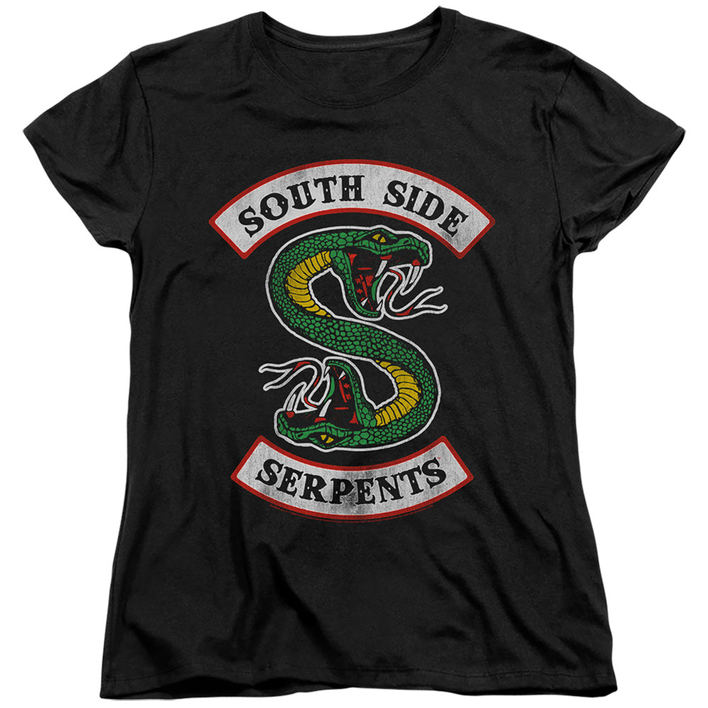 RIVERDALE/SOUTH SIDE SERPENT - S/S WOMENS TEE - BLACK