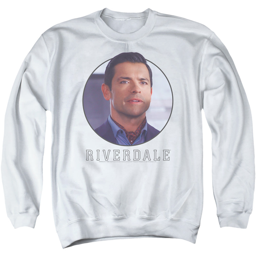 RIVERDALE/RIVERDALE OF THE YEAR - ADULT CREWNECK SWEATSHIRT - WHITE