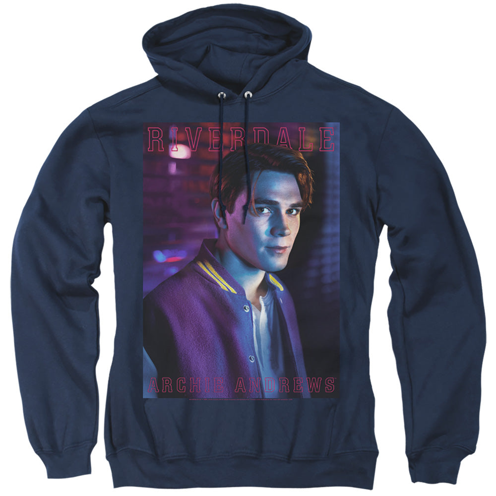 RIVERDALE/ARCHIE ANDREWS - ADULT PULLOVER HOODIE - NAVY