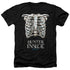 SUPERNATURAL/HUNTER INSIDE - ADULT HEATHER - BLACK