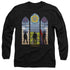 SUPERNATURAL/STAINED GLASS - L/S ADULT 18/1 - BLACK