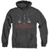 SUPERNATURAL/SILHOUETTES - ADULT HEATHER HOODIE - BLACK