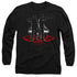 SUPERNATURAL/SILHOUETTES - L/S ADULT 18/1 - BLACK