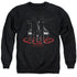 SUPERNATURAL/SILHOUETTES - ADULT CREWNECK SWEATSHIRT - BLACK