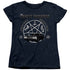 SUPERNATURAL/SAVING PEOPLE AND HUNTING - S/S WOMENS TEE - NAVY
