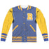 RIVERDALE/VARSITY JACKET (FRONT/BACK PRINT) - L/S ADULT POLY CREW  - MULTI