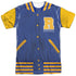 RIVERDALE/VARSITY JACKET (FRONT/BACK PRINT) - S/S ADULT POLY CREW - MULTI