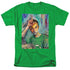 BIG BANG THEORY/SHELDON PAINTING - S/S ADULT 18/1 - KELLY GREEN