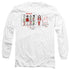 BIG BANG THEORY/BAZINGA EQUATION - L/S ADULT 18/1 - WHITE
