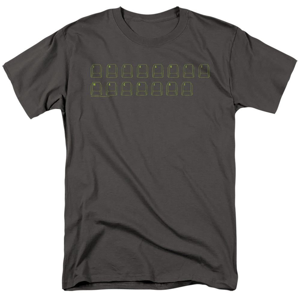 BIG BANG THEORY/INTRANET MACHINE - S/S ADULT 18/1 - CHARCOAL