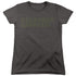 BIG BANG THEORY/INTRANET MACHINE - S/S WOMENS TEE - CHARCOAL
