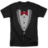 BIG BANG THEORY/PIXELATED TUX - S/S ADULT 18/1 - BLACK