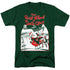 THE YEAR WITHOUT A SANTA CLAUS/SANTA POSTER - S/S ADULT 18/1 - HUNTER GREEN