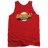 BIG BANG THEORY/BAZINGA - ADULT TANK - RED