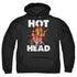 THE YEAR WITHOUT A SANTA CLAUS/HOT HEAD - ADULT PULLOVER HOODIE - BLACK