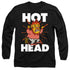 THE YEAR WITHOUT A SANTA CLAUS/HOT HEAD - L/S ADULT 18/1 - BLACK