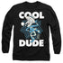 THE YEAR WITHOUT A SANTA CLAUS/COOL DUDE - L/S ADULT 18/1 - BLACK