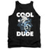 THE YEAR WITHOUT A SANTA CLAUS/COOL DUDE - ADULT TANK - BLACK