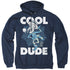 THE YEAR WITHOUT A SANTA CLAUS/COOL DUDE - ADULT PULLOVER HOODIE - NAVY