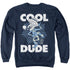 THE YEAR WITHOUT A SANTA CLAUS/COOL DUDE - ADULT CREWNECK SWEATSHIRT - NAVY