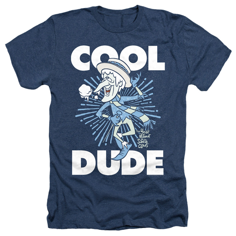 THE YEAR WITHOUT A SANTA CLAUS/COOL DUDE - ADULT HEATHER - NAVY