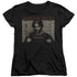 SUPERNATURAL/SAM MUG SHOT - S/S WOMENS TEE - BLACK