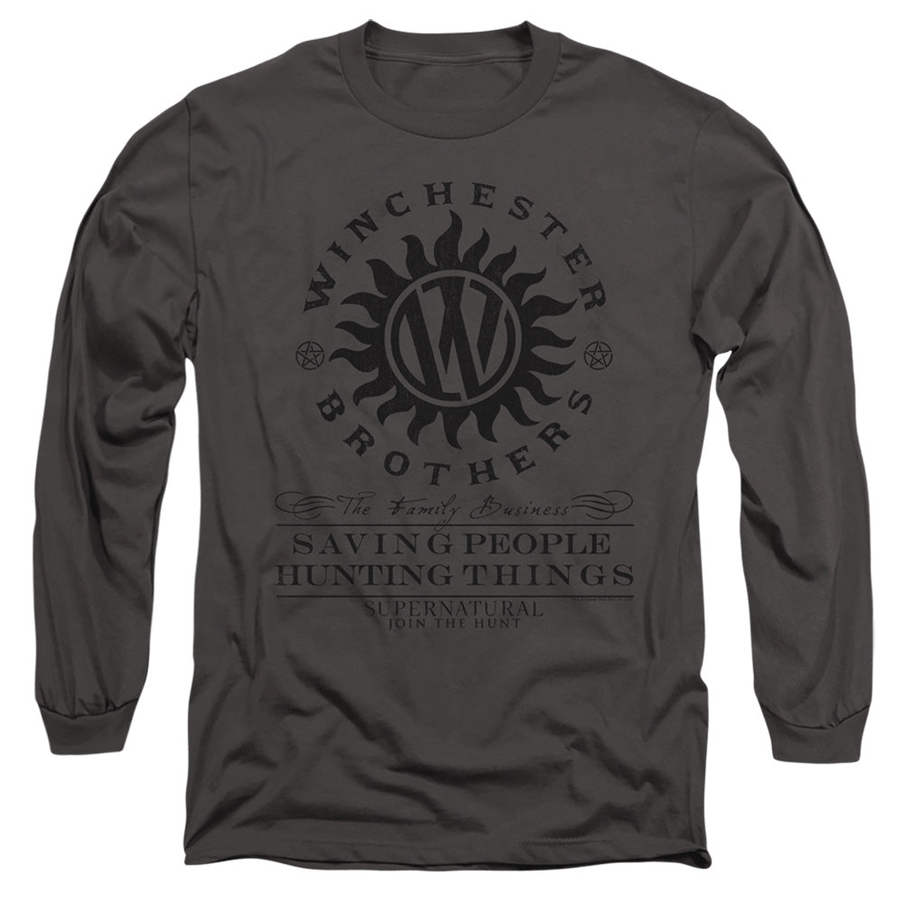 SUPERNATURAL/WINCHESTER ANTI POSSESSION - L/S ADULT 18/1 - CHARCOAL