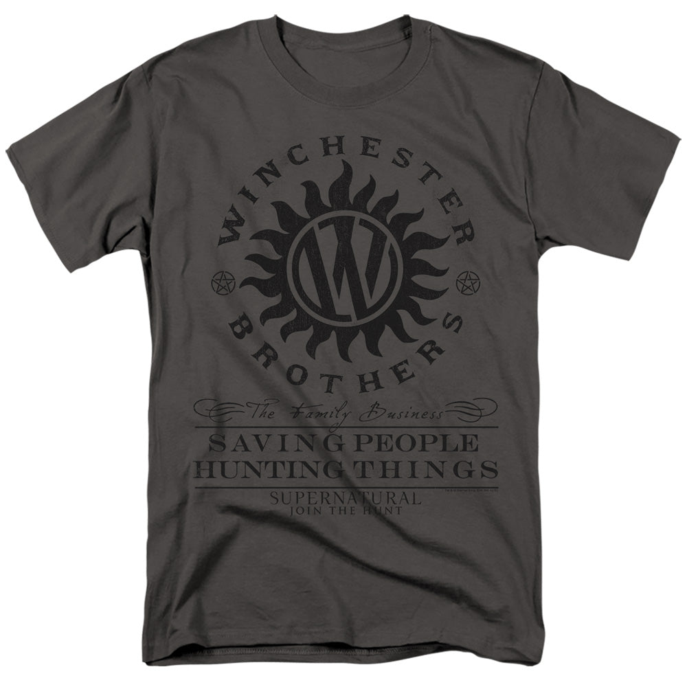 SUPERNATURAL/WINCHESTER ANTI POSSESSION - S/S ADULT 18/1 - CHARCOAL