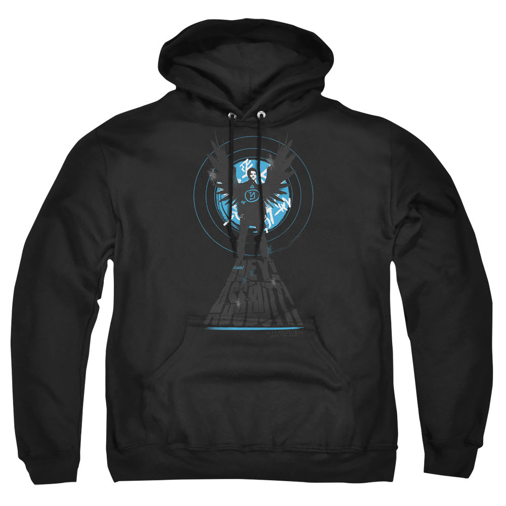 SUPERNATURAL/HEY ASS BUTT - ADULT PULLOVER HOODIE - BLACK
