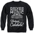 SUPERNATURAL/DRIVER PICKS MUSIC - ADULT CREWNECK SWEATSHIRT - BLACK