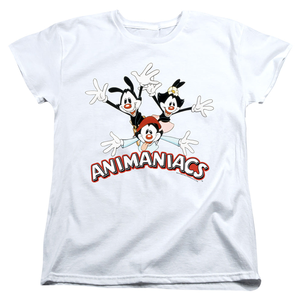 ANIMANIACS/ANIMANIACS TRIO - S/S WOMENS TEE - WHITE