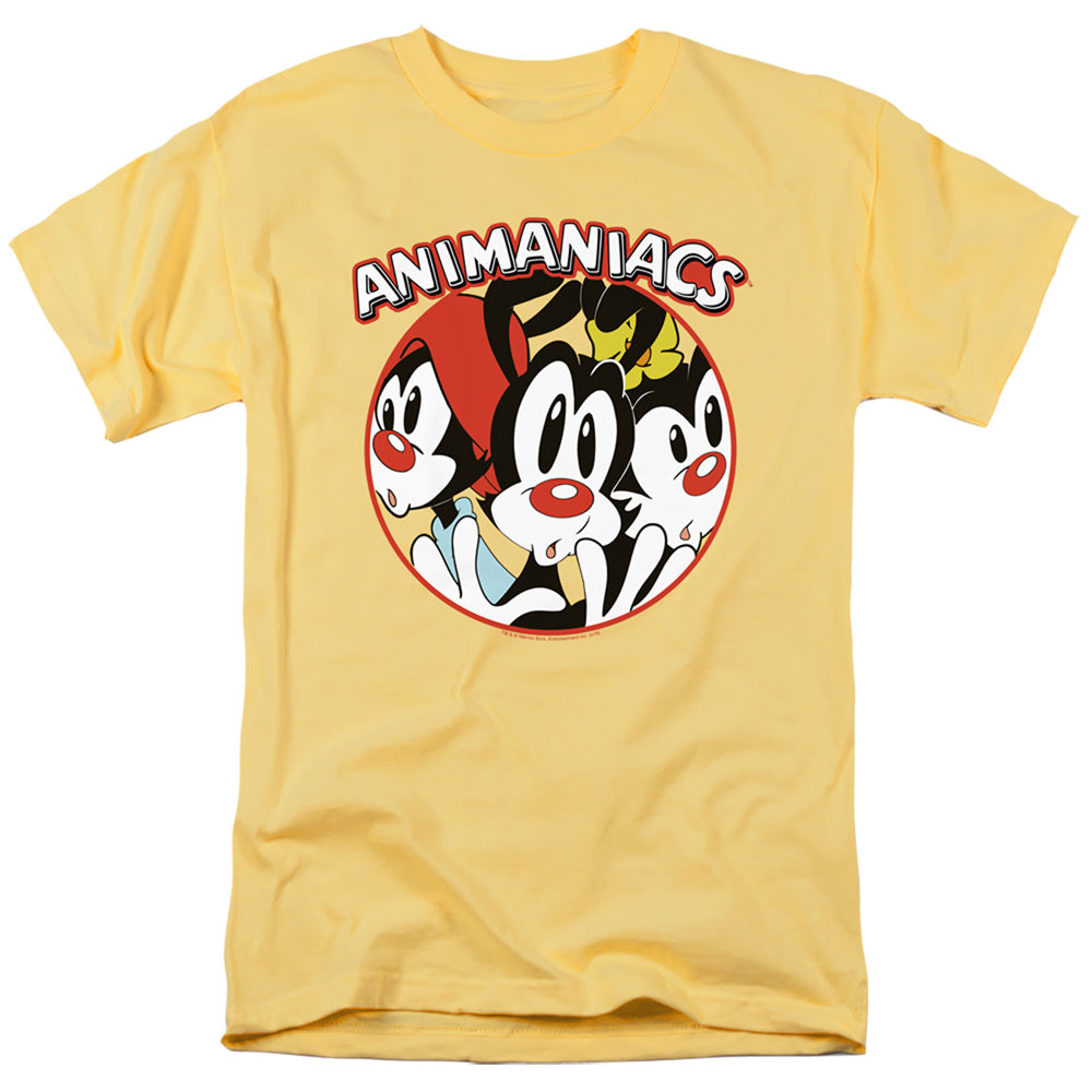 ANIMANIACS/CRAMMED - S/S ADULT 18/1 - BANANA
