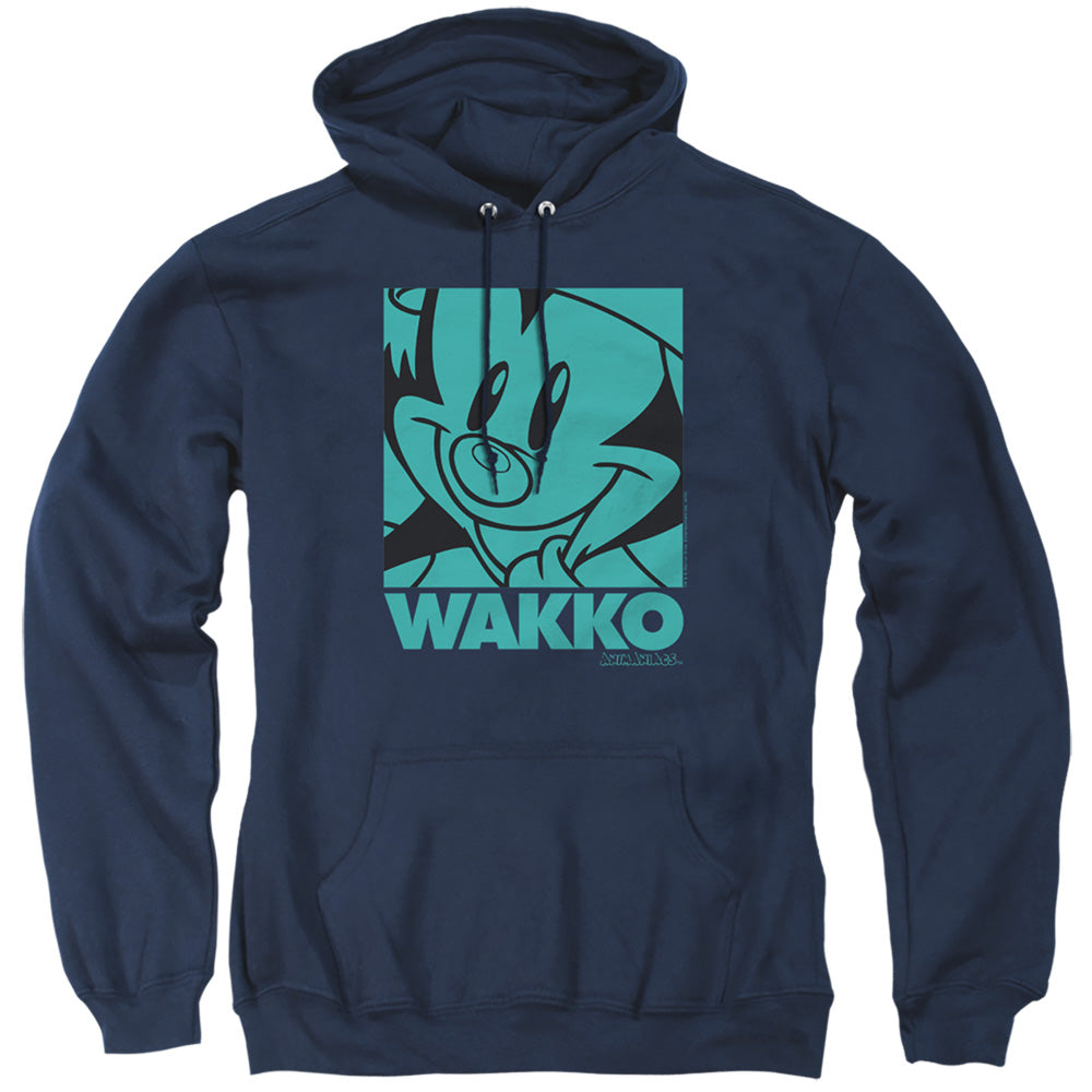 ANIMANIACS/POP WAKKO - ADULT PULLOVER HOODIE - NAVY