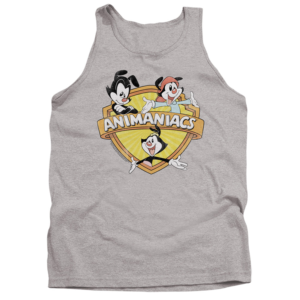 ANIMANIACS/SHIELDED ANIMANIACS - ADULT TANK - ATHLETIC HEATHER